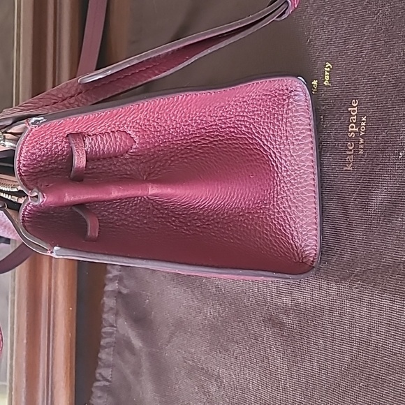 Kate Spade Plum Leather Crossbody Bag - Picture 5 of 11